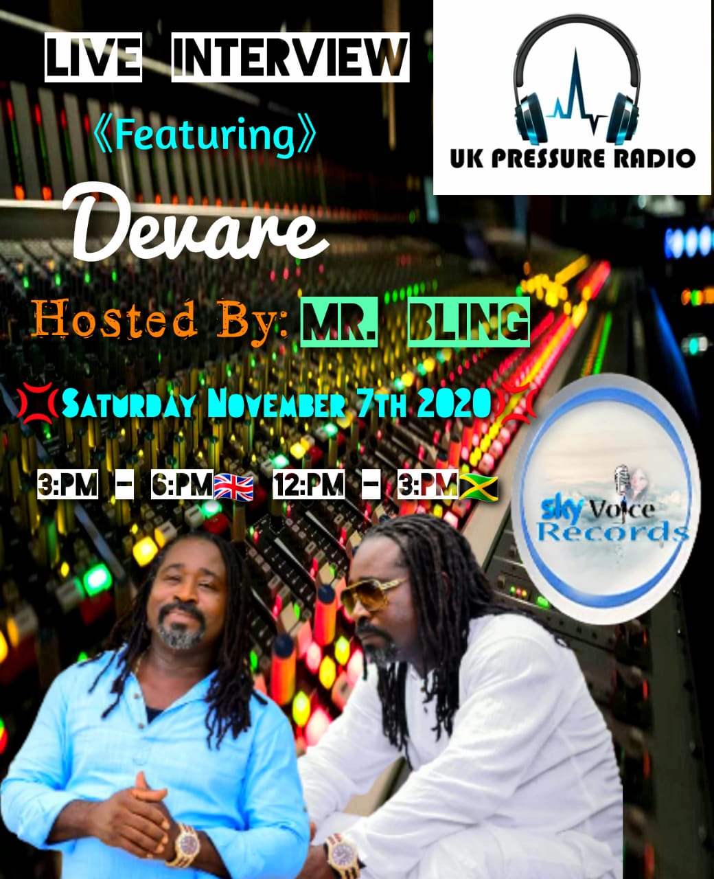 Interview with Mr. Bling UK Pressure Radio